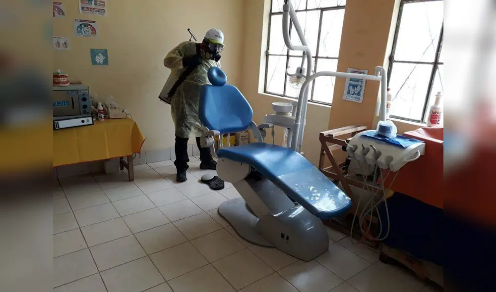 La fumigación se realiza para evitar la propagación del virus en Cajamarca, quienes ya presentan el primer caso. La fumigación se realiza para evitar la propagación del virus en Cajamarca, quienes ya presentan el primer caso.