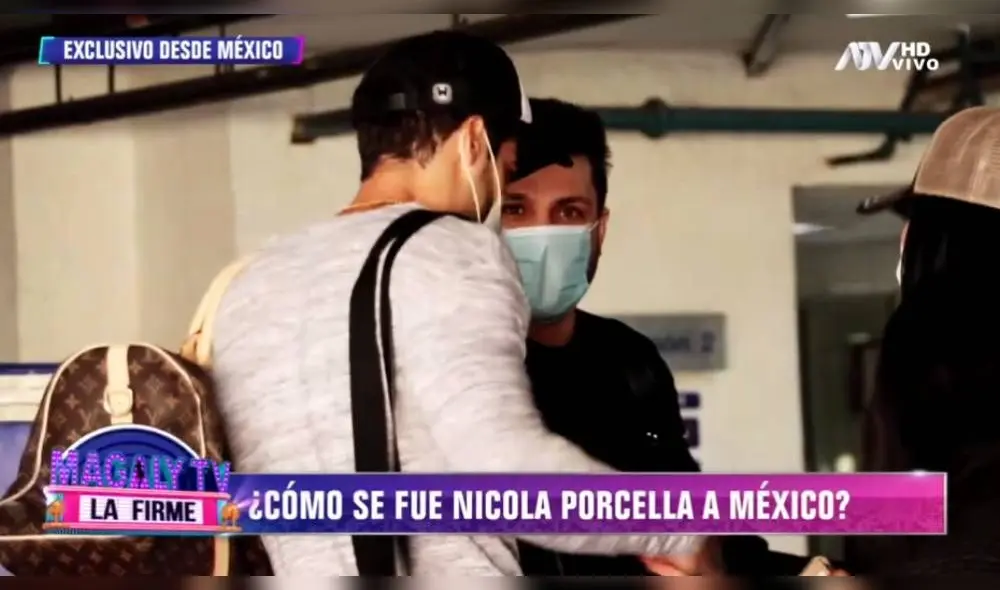 Guty Carrera se pronuncia sobre el cuestionado viaje de Nicola Porcella a México Guty Carrera se pronuncia sobre el cuestionado viaje de Nicola Porcella a México