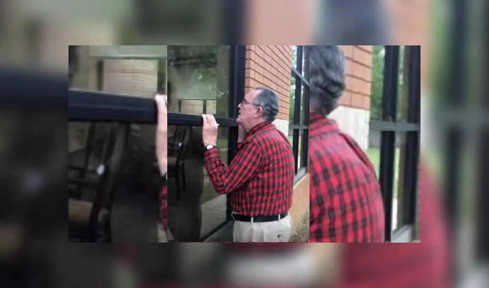 Video es viral en Facebook. Hogar de ancianos tuvo que cerrar sus puertas debido a la crisis del COVID-19 y el hombre se las ingenió para ver a su esposa y dedicarle una romántica canción. Video es viral en Facebook. Hogar de ancianos tuvo que cerrar sus puertas debido a la crisis del COVID-19 y el hombre se las ingenió para ver a su esposa y dedicarle una romántica canción.