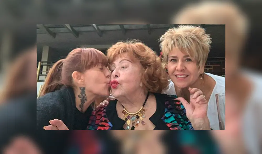 Silvia Pinal sufre desde hace unos meses serios problemas de salud luego de que le inyectaran polímeros en la cara. (FOTO: Instagram)