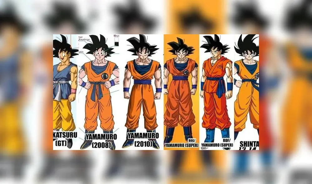 Dragon Ball Super: Mira como ha evolucionado el querido Goku en los últimos 30 años Dragon Ball Super: Mira como ha evolucionado el querido Goku en los últimos 30 años