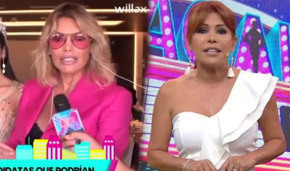 Magaly Medina formaron una amistad de años que llegó a su fin  en pandemia. Foto: composición LR/ Capturas Willax/ ATV