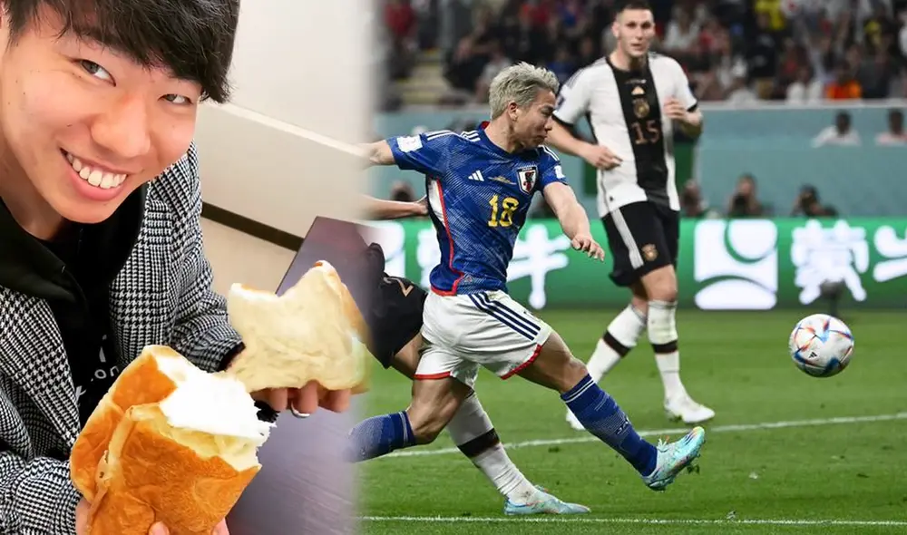 Takuma Asano anotó el segundo gol en el partido Japón vs. Alemania. Foto: Composición de La República/Instagram/Takuma Asano/AFP