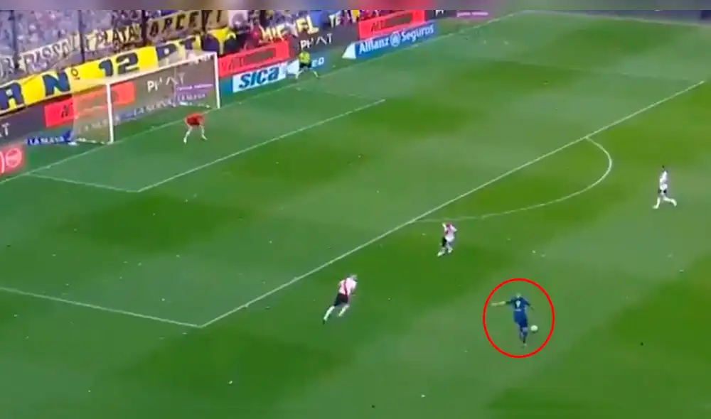 Boca Juniors vs River Plate: Darío Benedetto casi sorprende a Franco Armani [VIDEO]