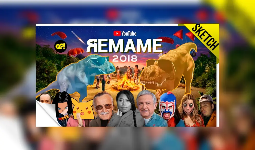 YouTube: el divertido "rewind" que incluye a 'momo', 'cállese viejo lesbiano' y otros virales del 2018