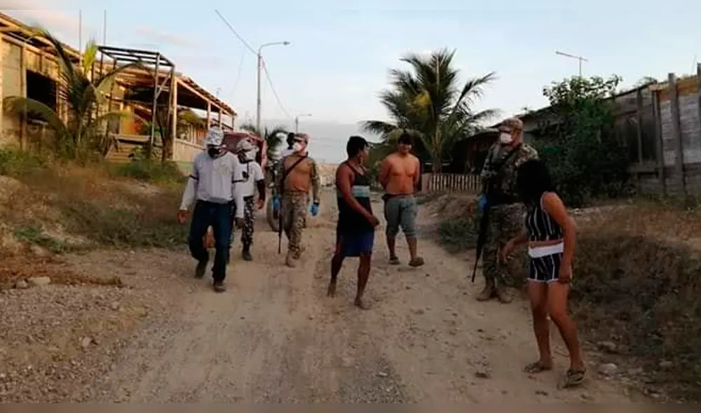 Tumbes: detienen a infractores del toque de queda Tumbes: detienen a infractores del toque de queda