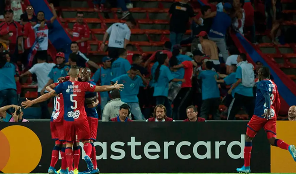 Atlético Tucumán vs Independiente de Medellín por la Copa Libertadores 2020. Foto: Twitter