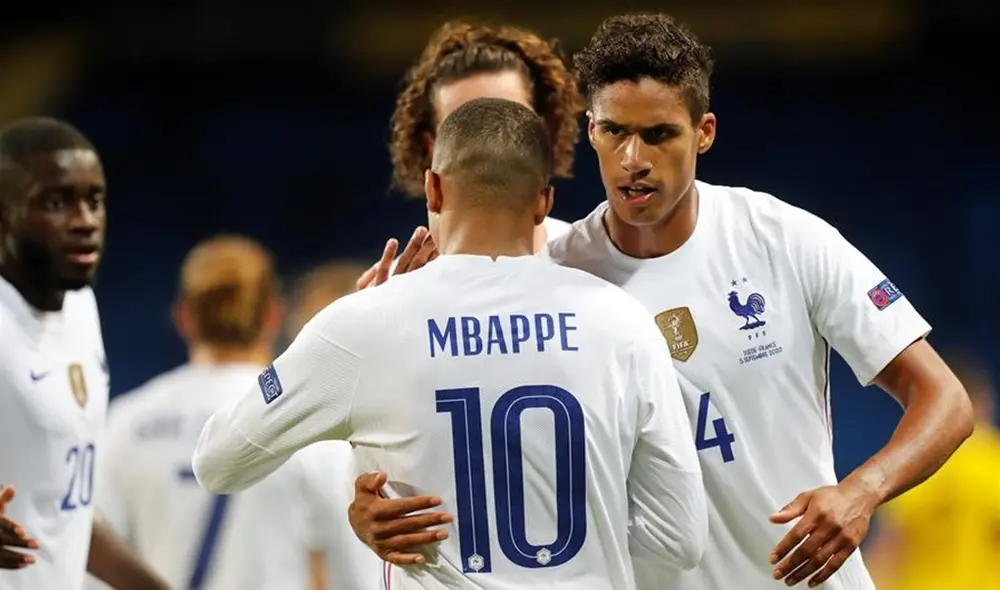 Francia gana 1-0 a Suecia por la Liga de Naciones de la UEFA. Foto: EFE.