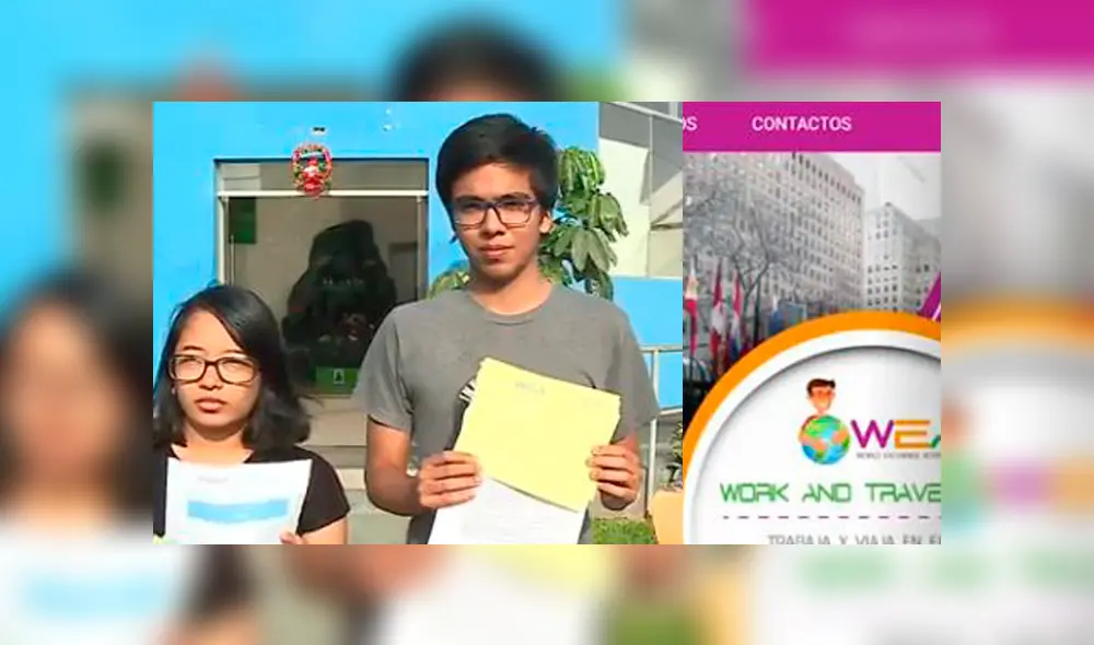 Universitarios denuncian estafa de empresa que ofrecía programa Work and Travel [VIDEO]