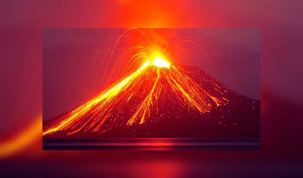 Volcán Krakatoa produjo varios desastres naturales en Indonesia 