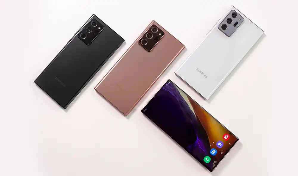 La serie Galaxy Note 20 se actualizará próximamente a Android 11. | Foto: Samsung