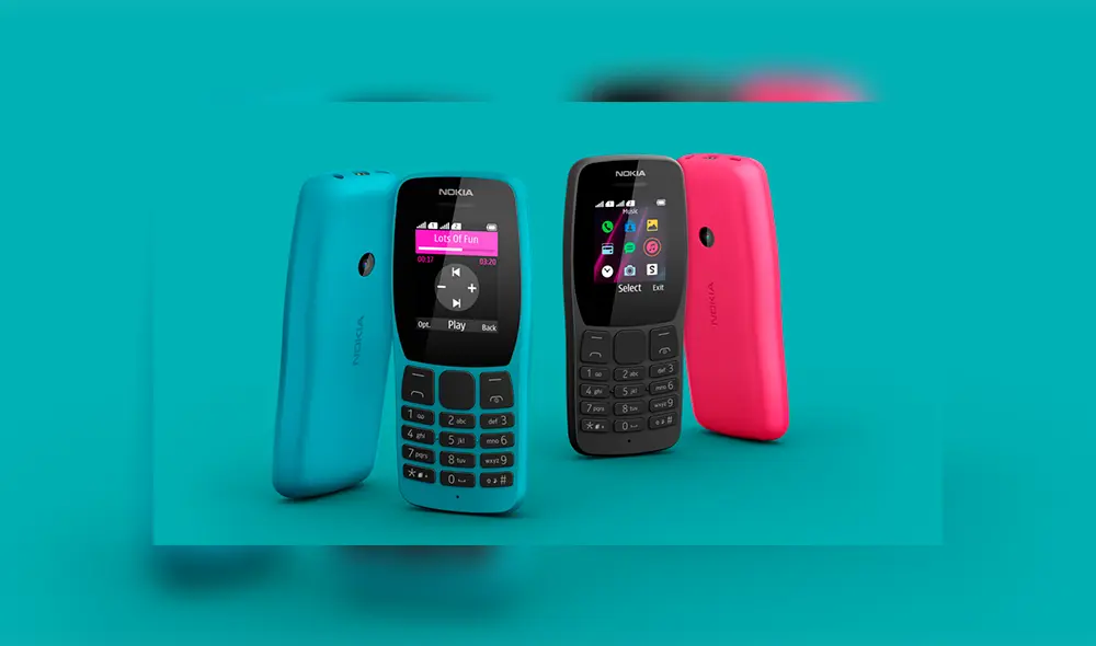 HMD Global presentó Nokia 110.