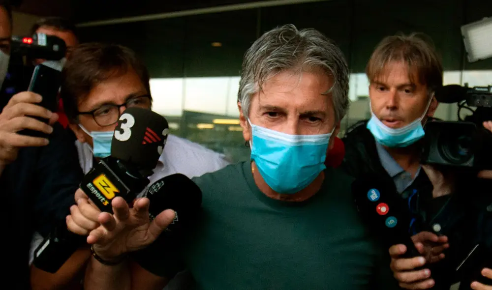 Jorge Messi, abogado y padre de Lionel, se reunió con el presidente del FC Barcelona. Foto: EFE Jorge Messi, abogado y padre de Lionel, se reunió con el presidente del FC Barcelona. Foto: EFE