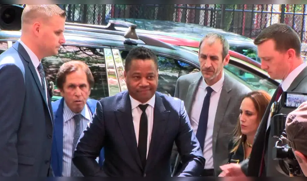 Cuba Gooding Jr. se entrega a la justicia tras ser acusado de agresión sexual 