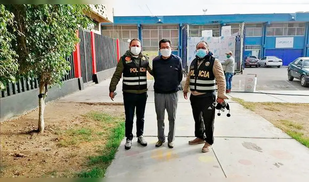 Detienen a exfuncionario de la comuna provincial de Chiclayo. Detienen a exfuncionario de la comuna provincial de Chiclayo.