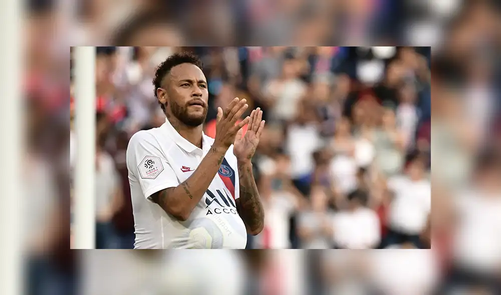 Neymar le dio la victoria en los últimos minutos al PSG con un golazo de chalaca.