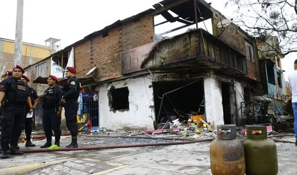 Zona afectada por deflagración en VES | Créditos: La República Zona afectada por deflagración en VES | Créditos: La República