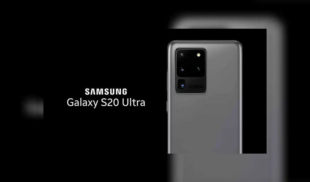 El nuevo Samsung Galaxy S20 Ultra estrenaría un poderoso sistema fotográfico de cuatro cámaras.