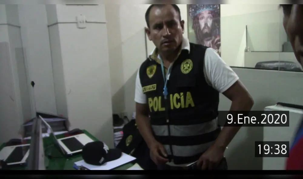 El suboficial Gavino Cortéz Huamán, se encuentra detenido en la carceleta. El suboficial Gavino Cortéz Huamán, se encuentra detenido en la carceleta.