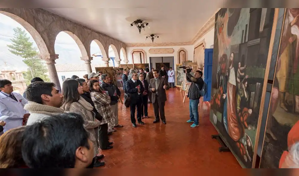 Entregan más de 100 obras de arte restauradas a templos e instituciones de Cusco [FOTOS]