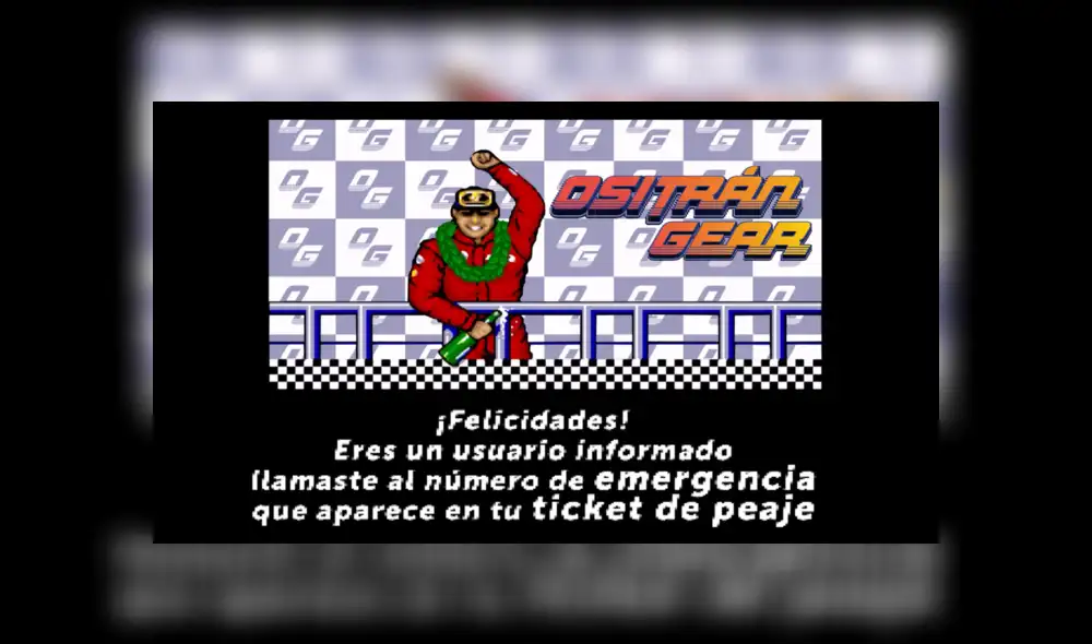 Ositrán usó la nostalgia del clásico Top Gear para dar un importante mensaje sobre el auxilio mecánico que pueden darte los tickets de peaje.