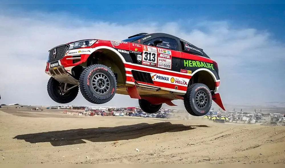 Nicolás Fuchs terminó tercero en la primera etapa del Dakar 2018 [VIDEO]