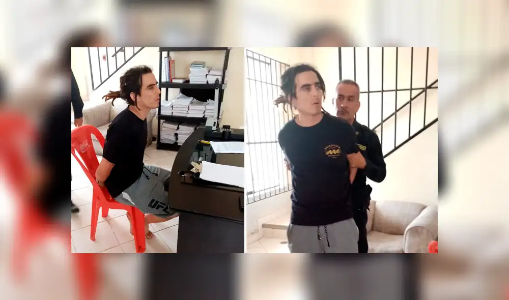 Policía Nacional detuvo a sujeto acusado de violación sexual. Foto: Mininter Policía Nacional detuvo a sujeto acusado de violación sexual. Foto: Mininter