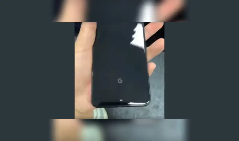 Nuevo diseño del Google Pixel 4.