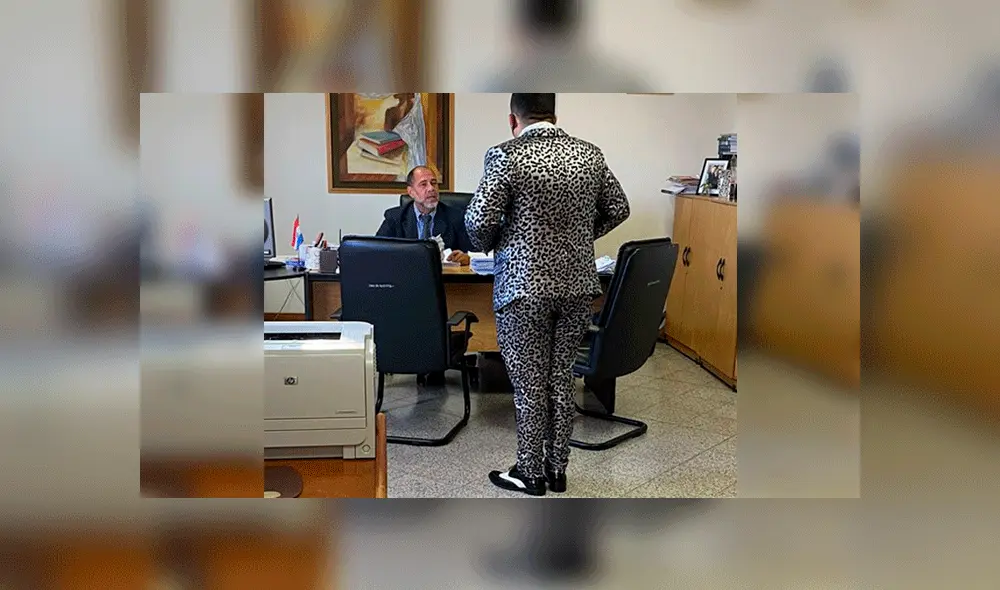 Valentín Domínguez ha tenido varios incidentes por su opción de vestimenta. Foto: ABC Cardinal.