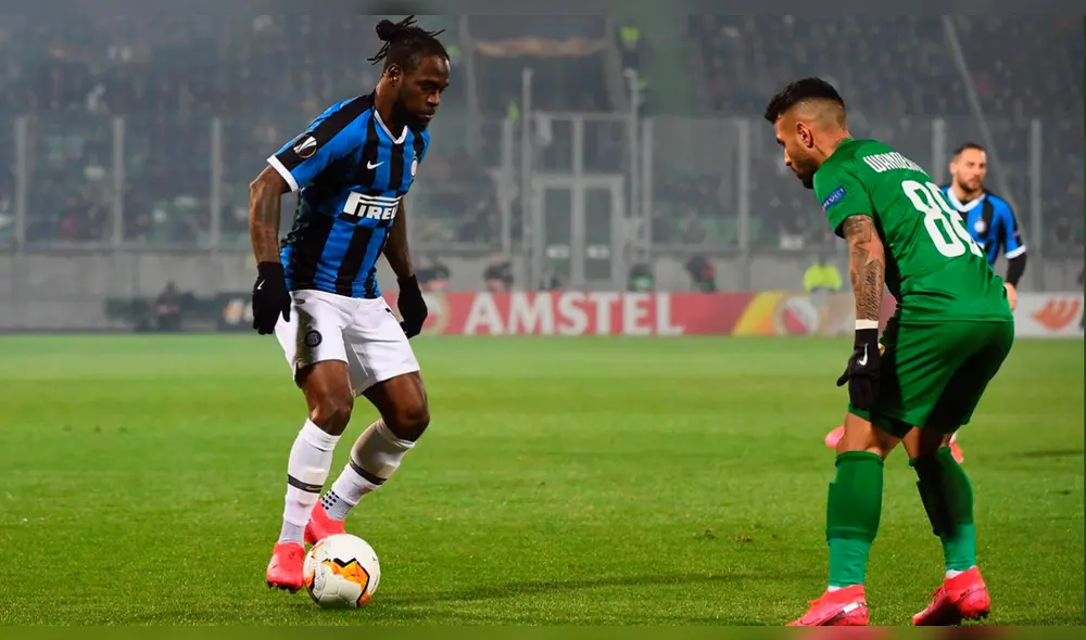 Inter vs Ludogorets se enfrentan por la Europa League. Inter vs Ludogorets se enfrentan por la Europa League.