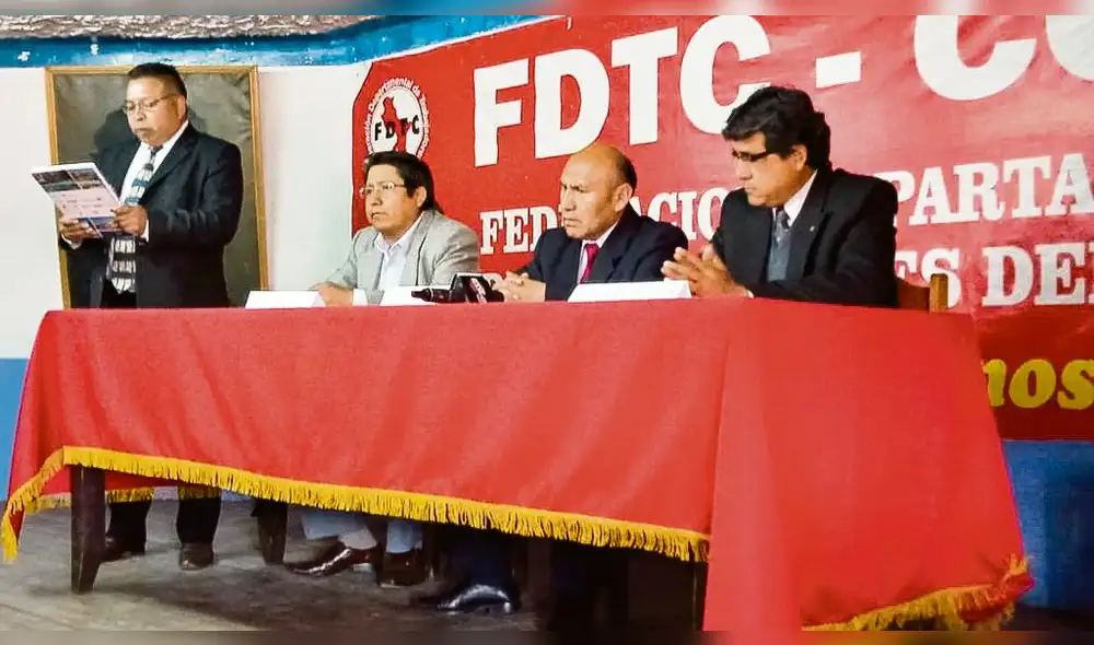 Cusco: Exmilitantes de Restauración Nacional rechazan a Luis Wilson