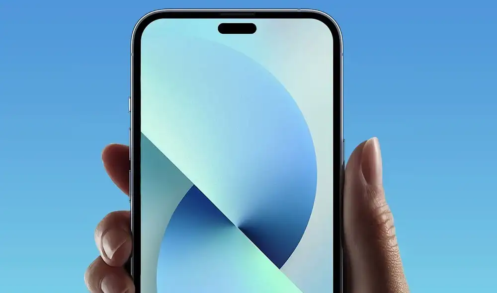 Pantalla del iPhone 14 Pro Max. Foto: Apple