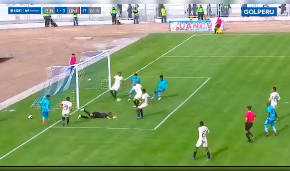 Universitario vs Binacional: La recriminación de Guillermo Rodríguez tras autogol [VIDEO]