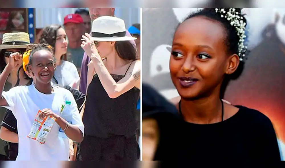 Zahara cautiva a paparazzis con radical transformación al lado de Angelina Jolie [VIDEO]
