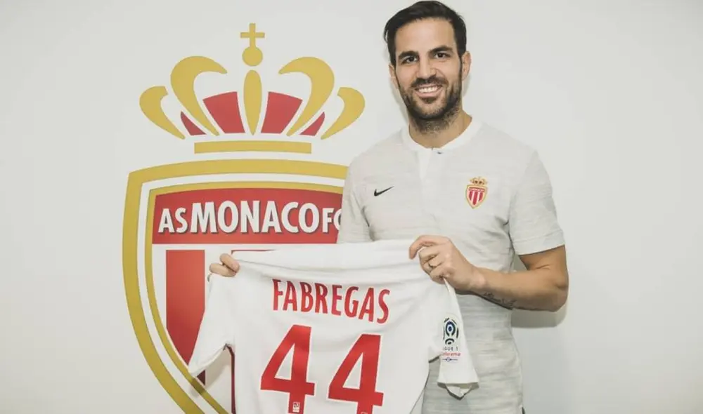 Cesc Fábregas contó que entrena una hora al día para mantenerse en forma. Foto: Prensa Mónaco