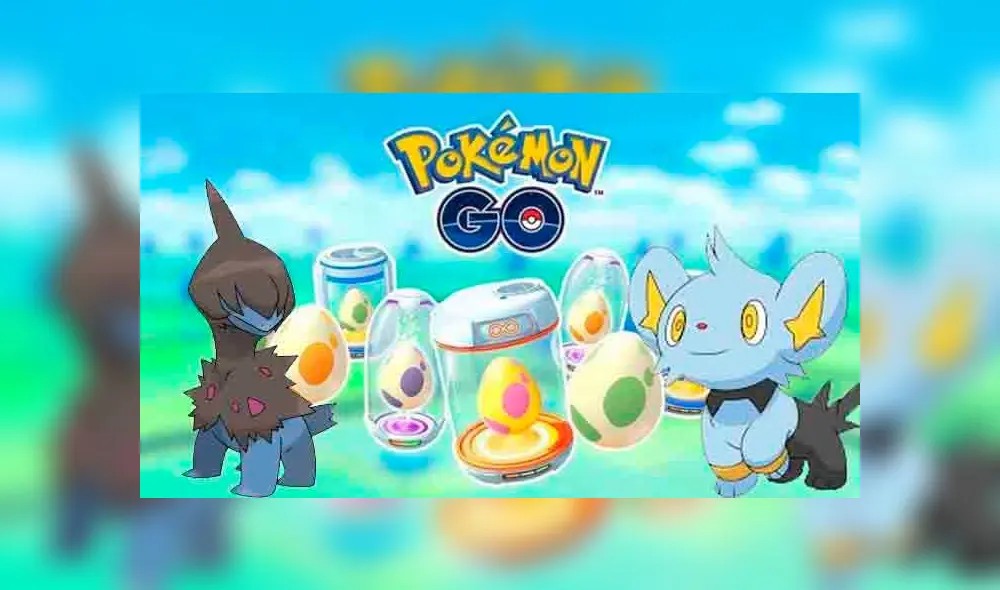 Deino y Shinx son algunos de los Pokémon que aparecerán en los huevos de 10 km. (Fotos: Niantic)