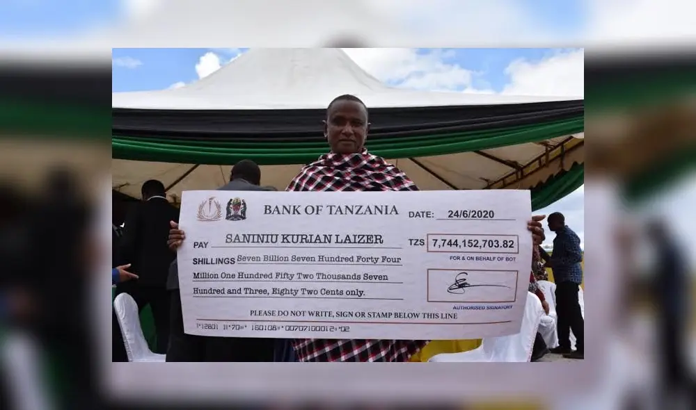 La tanzanita sólo se localiza en las inmediaciones del Kilimanjaro, al norte de Tanzania.