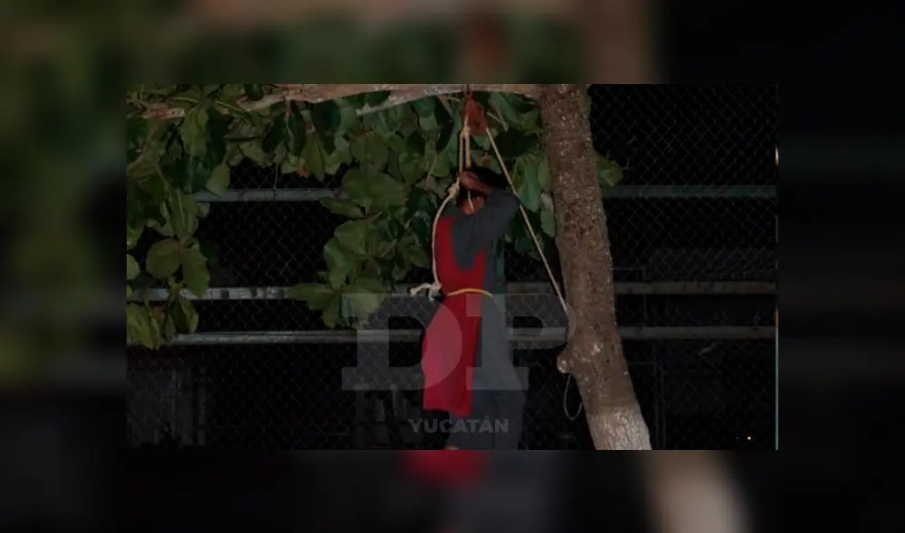 Semana Santa: joven que interpretaba a Judas casi muere ahorcado [FOTOS]