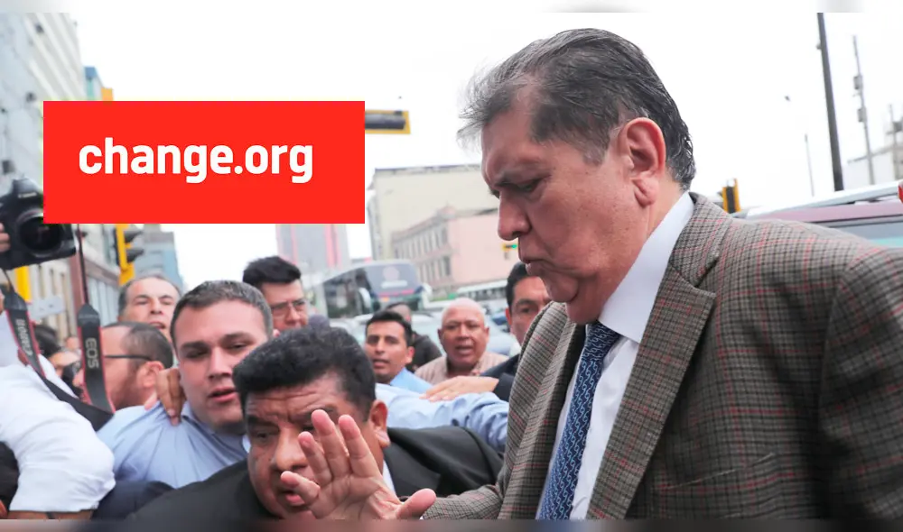 Piden firmas por el ‘NO al asilo político de Alan García’ a través de Change.org Piden firmas por el ‘NO al asilo político de Alan García’ a través de Change.org