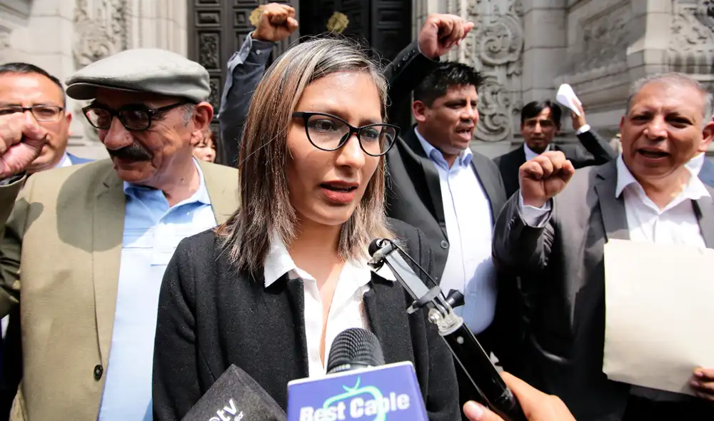 La activista y líder del movimiento Ni Una Menos sostuvo que fiscalizará las acciones del ministerio de la Mujer como legisladora. Foto: La República. La activista y líder del movimiento Ni Una Menos sostuvo que fiscalizará las acciones del ministerio de la Mujer como legisladora. Foto: La República.