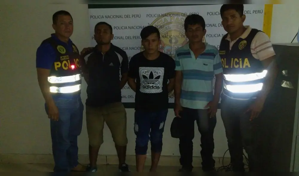 Capturan a “los hienas” de Bagua Capturan a “los hienas” de Bagua