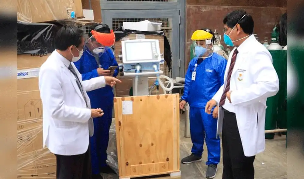Con el funcionamiento de los equipos se ampliará la atención de los pacientes con coronavirus. Foto: Hospital Regional Lambayeque