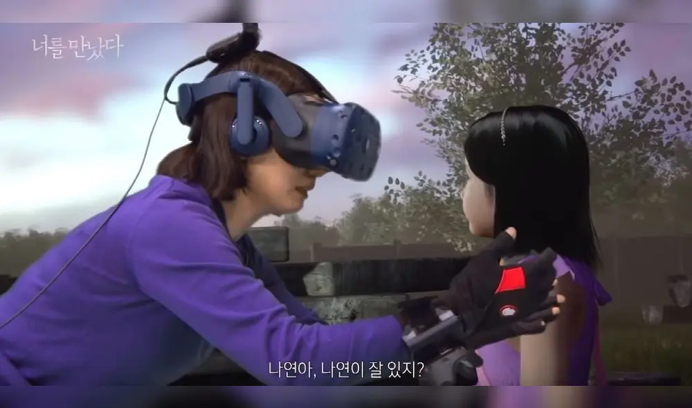 Meeting you, documental sobre el encuentro de una madre y su hija fallecida  por realidad virtual