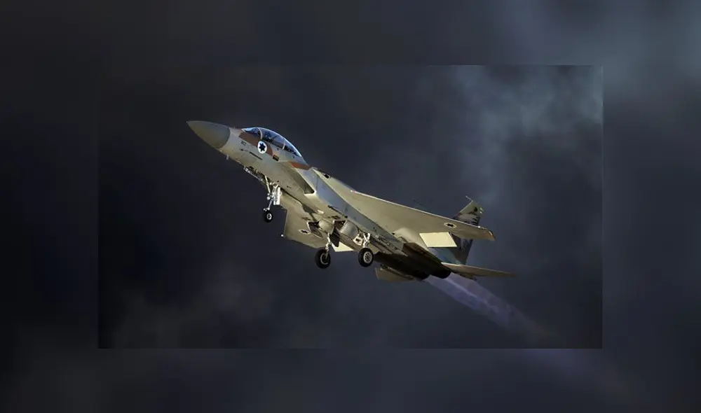 Avión de las Fuerzas Áreas de Israel. Foto: AFP Avión de las Fuerzas Áreas de Israel. Foto: AFP
