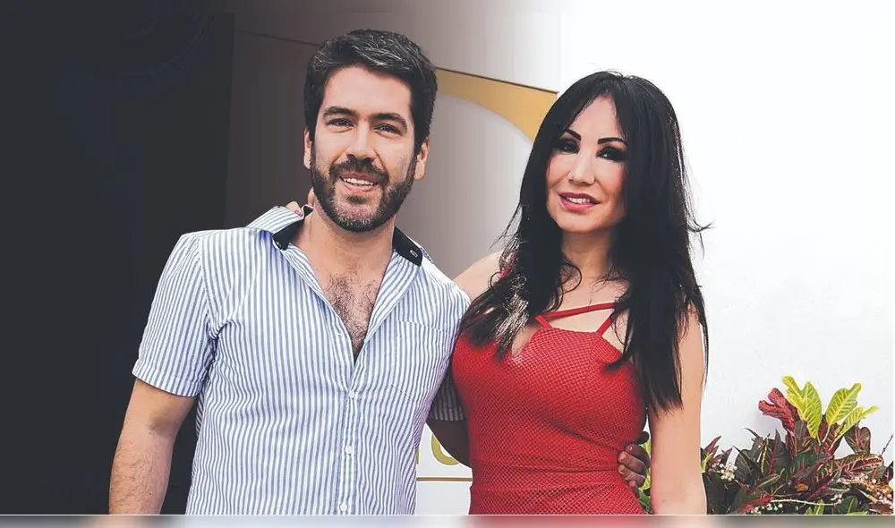 Janet Barboza y su novio Miguel Bayona
