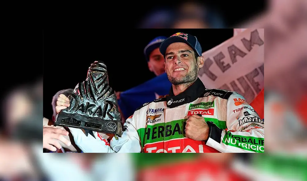 El chileno Ignacio Casale vuelve a competir en la categoría cuatrimotos. Foto: AFP