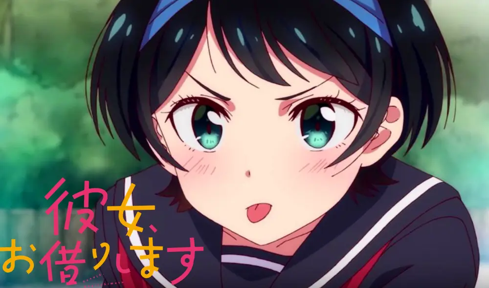 Mira aquí la última ilustración de Kanojo Okarishimasu. Foto: TMS Entertainment
