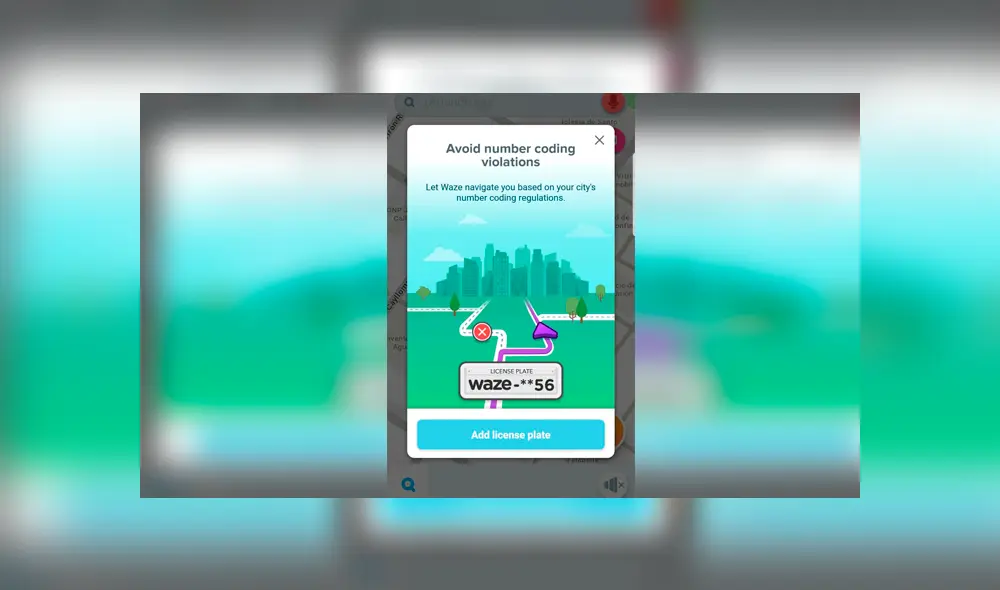 Desliza para saber más detalles de esta nueva función de Waze. Foto: Archivo.