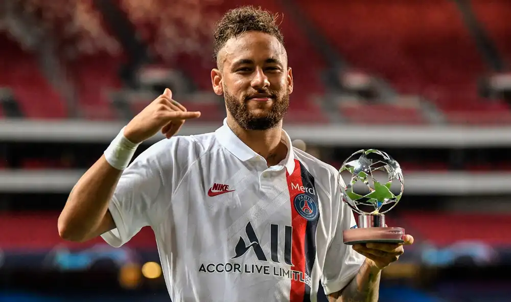 Neymar se pronunció tras partido de la Champions League entre PSG y Atalanta. Foto: PSG Twitter