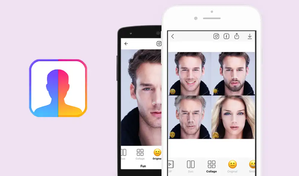 FaceApp ya es compatible con la grabación de videos. Foto: Composición La República FaceApp ya es compatible con la grabación de videos. Foto: Composición La República